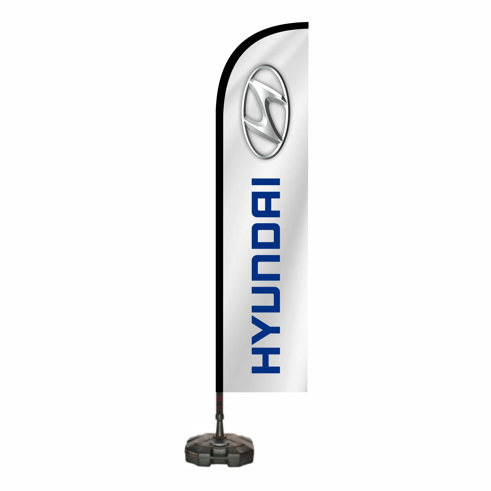 Hyundai Sokak Bayraklar