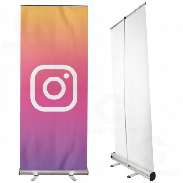 Instagram instagram Roll Up Banner