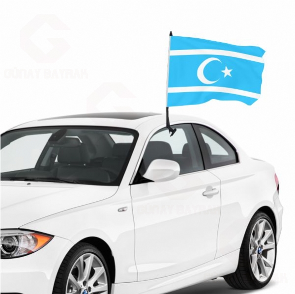 Irak T�rkmenleri �zel Ara� Konvoy Bayra��