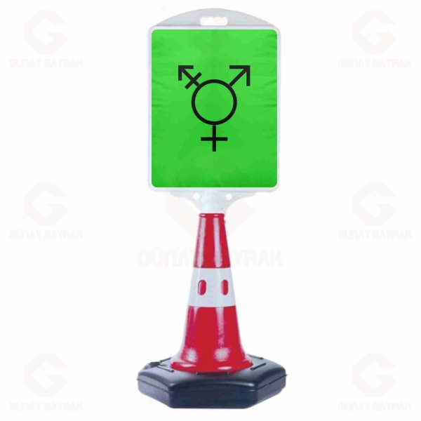 Israeli Transgender Orta Boy Yol Reklam Duba