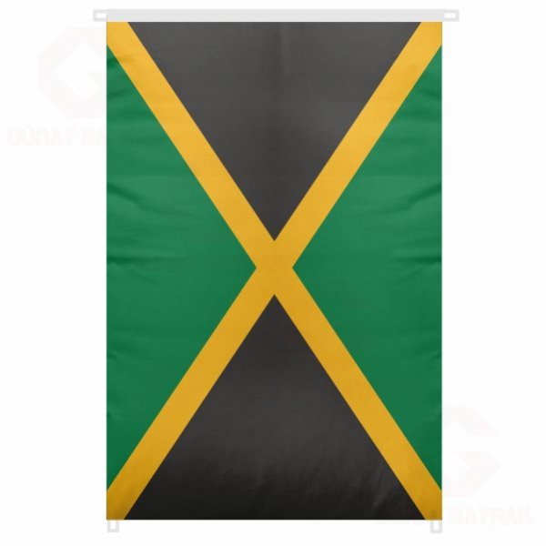 Jamaika Bina Boyu Byk Bayrak