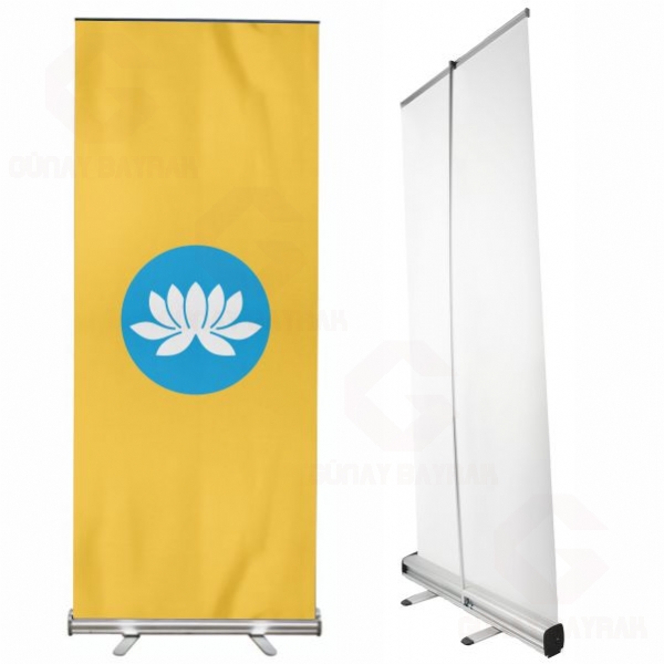 Kalmukya Roll Up Banner