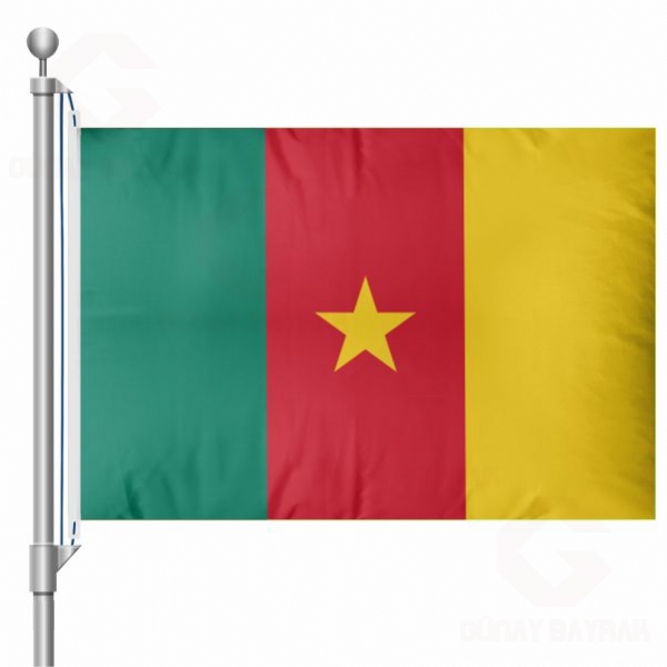 Kamerun Bayra Kamerun Flamas