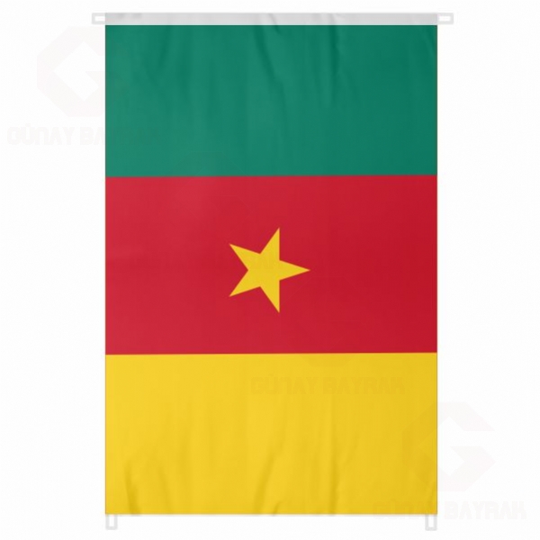Kamerun Bina Boyu Byk Bayrak