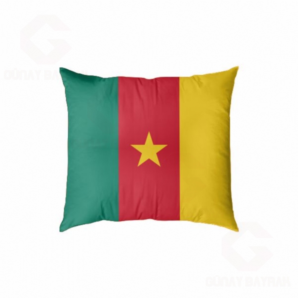 Kamerun Dijital Baskl Yastk Klf