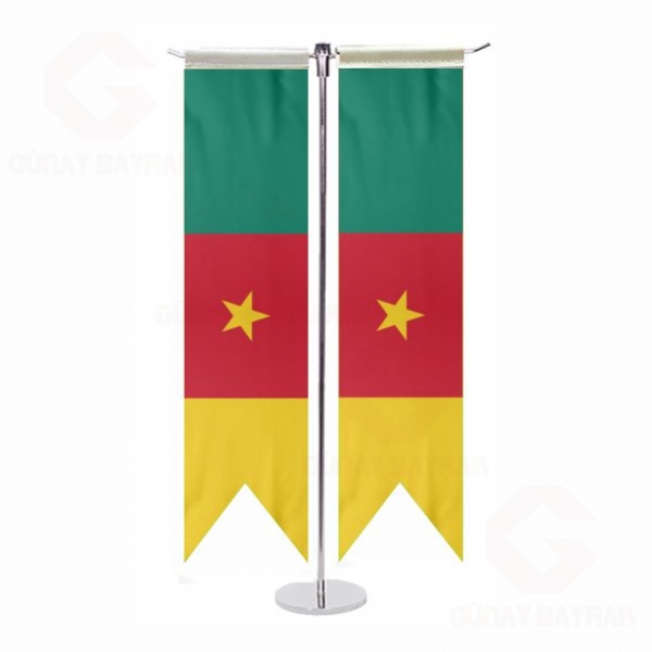 Kamerun T Masa Bayraklar