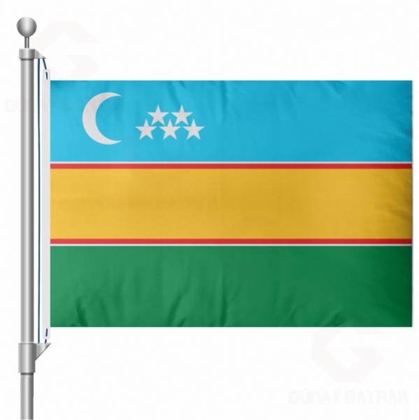 Karakalpakistan Bayra�� Karakalpakistan Flamas�