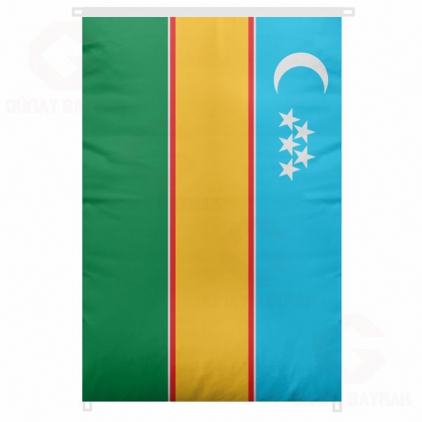Karakalpakistan Bina Boyu B�y�k Bayrak