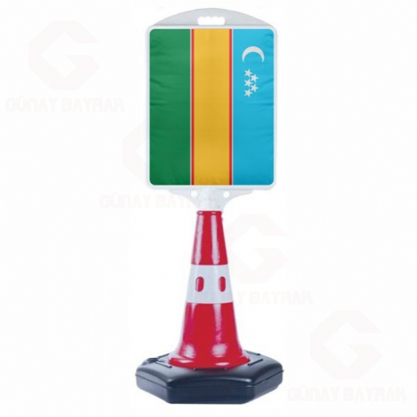 Karakalpakistan Orta Boy Yol Reklam Duba