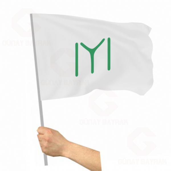 Kay� Boyu Ye�il Sopal� Bayrak