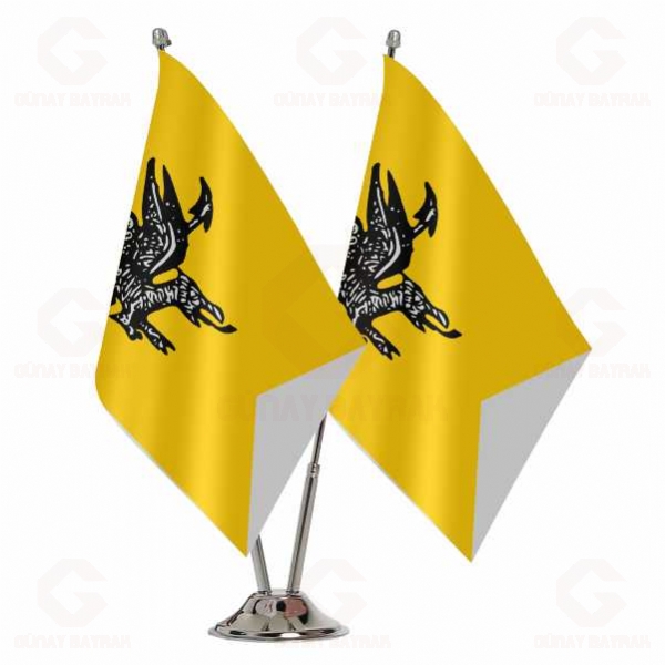 Kazan Hanl��� ikili Masa Bayra��