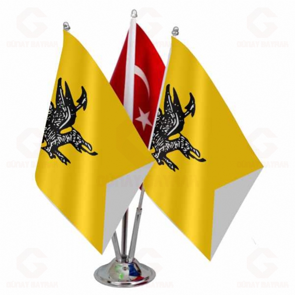 Kazan Hanl��� ��l� Masa Bayra��