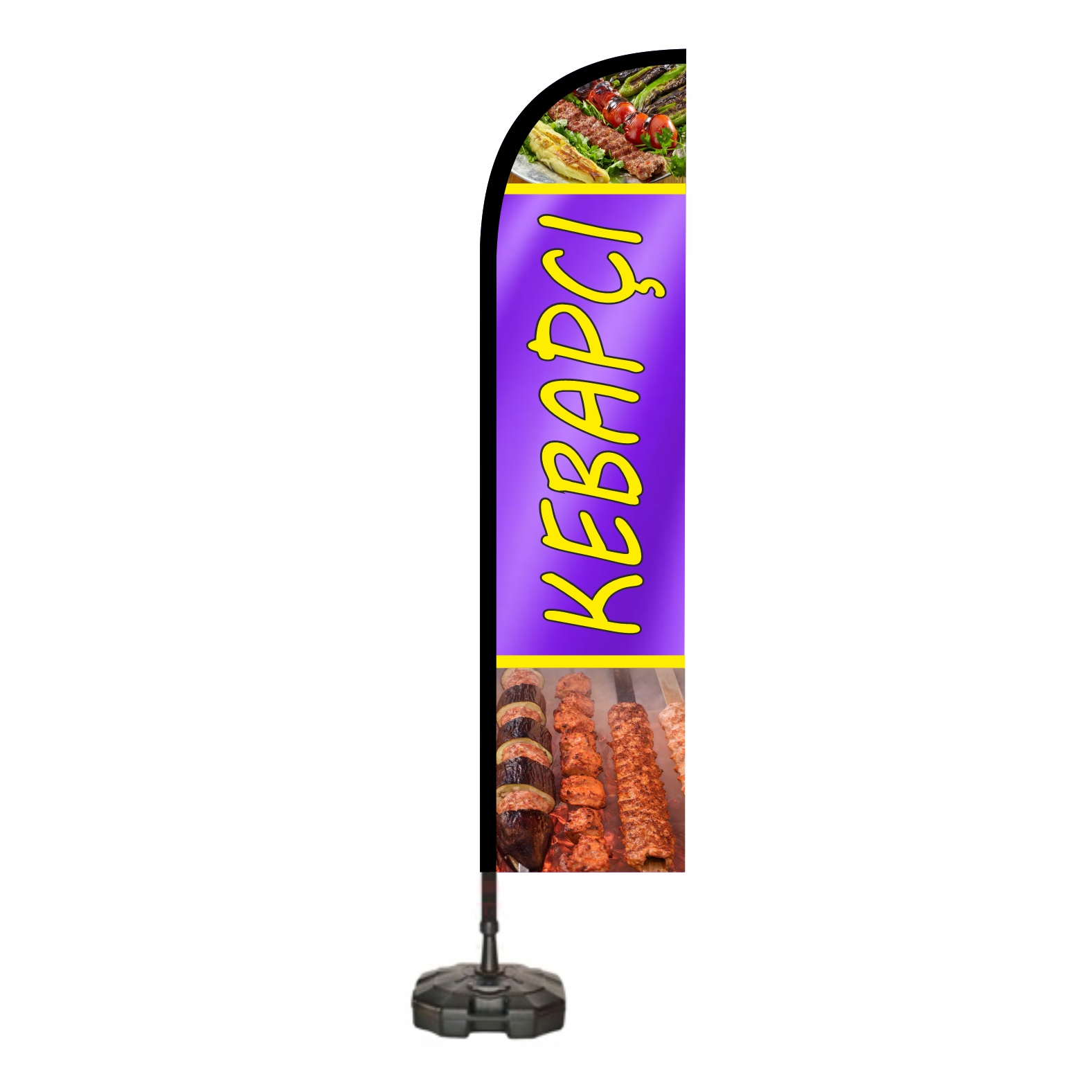 Kebap�� D�kkan �n� Bayraklar�