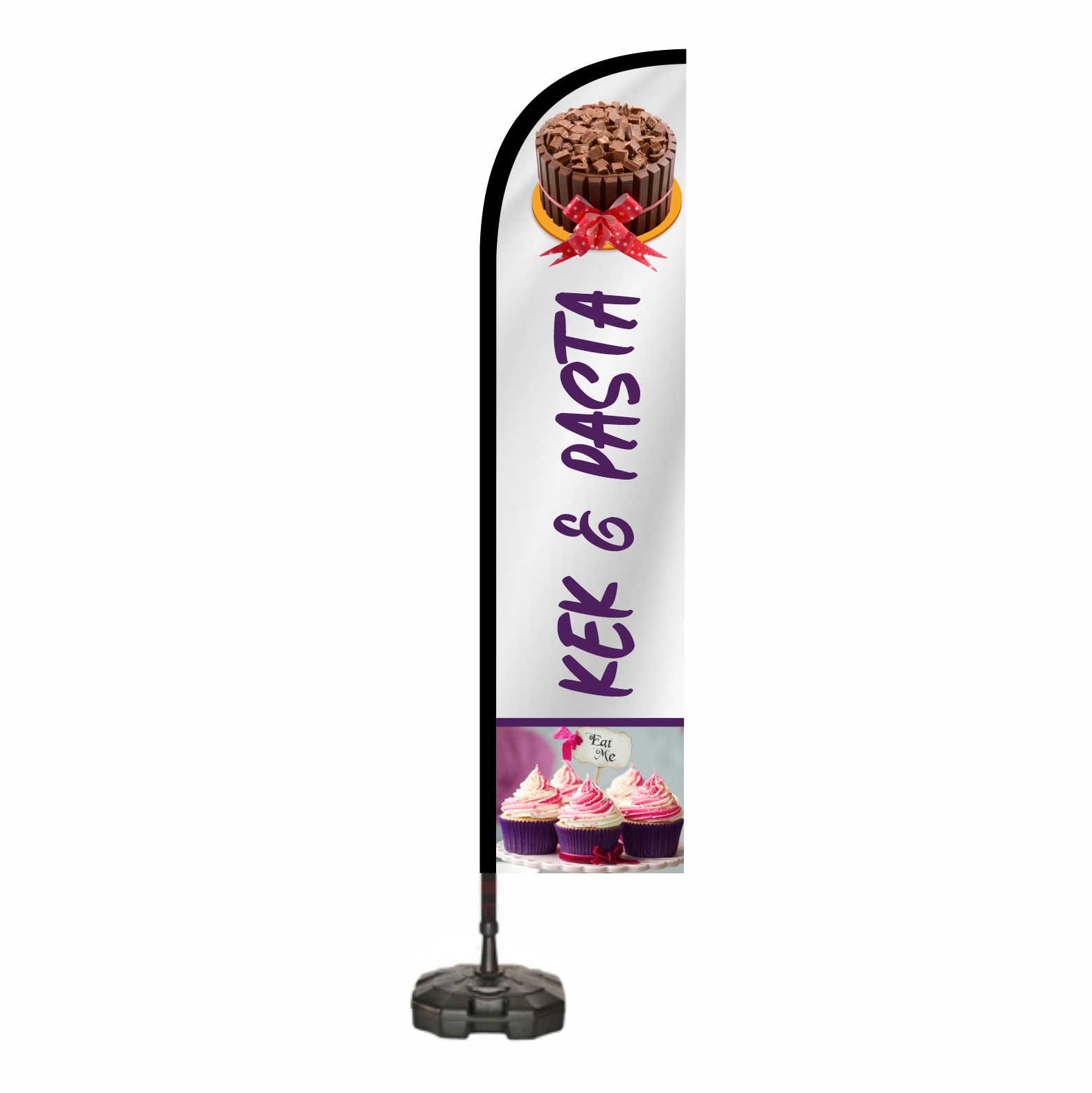 Kek ve Pasta Yelken Bayrak