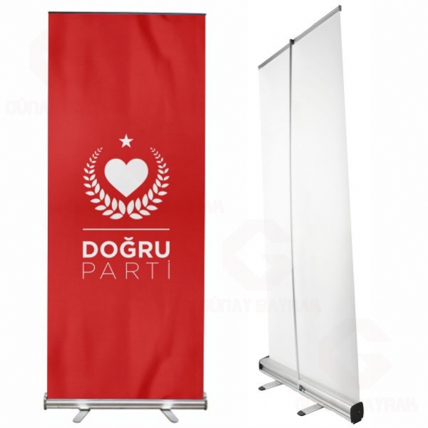 Krmz Doru Parti Roll Up Banner