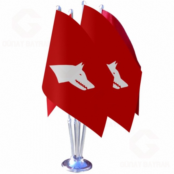 K�rm�z� G�kt�rk D�rtl� Masa Bayra��