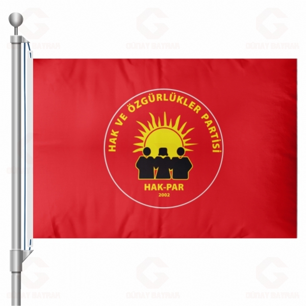 K�rm�z� Hak ve �zg�rl�kler Partisi G�nder Bayra��