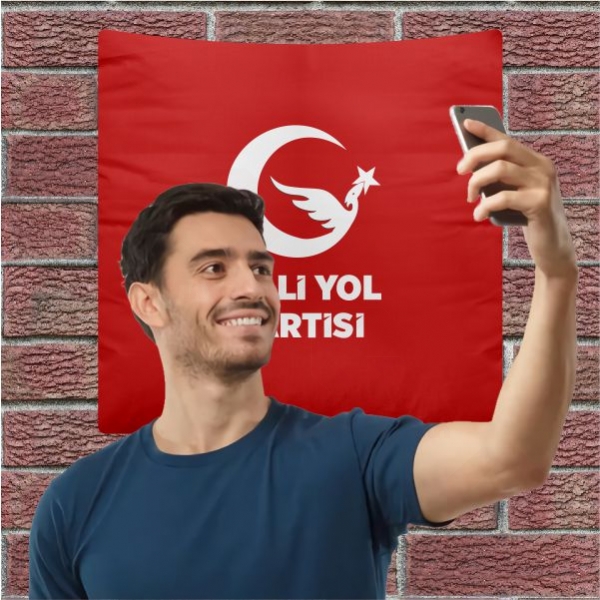 Krmz Milli Yol Partisi Selfie ekim Manzaralar