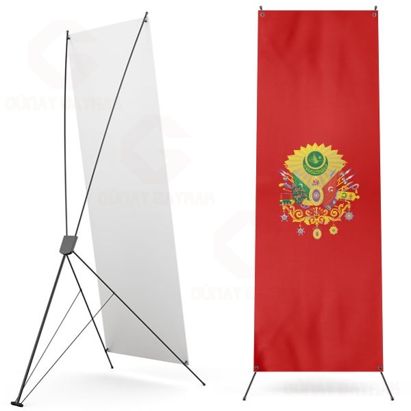 Krmz Osmanl Armas Dijital Bask X Banner