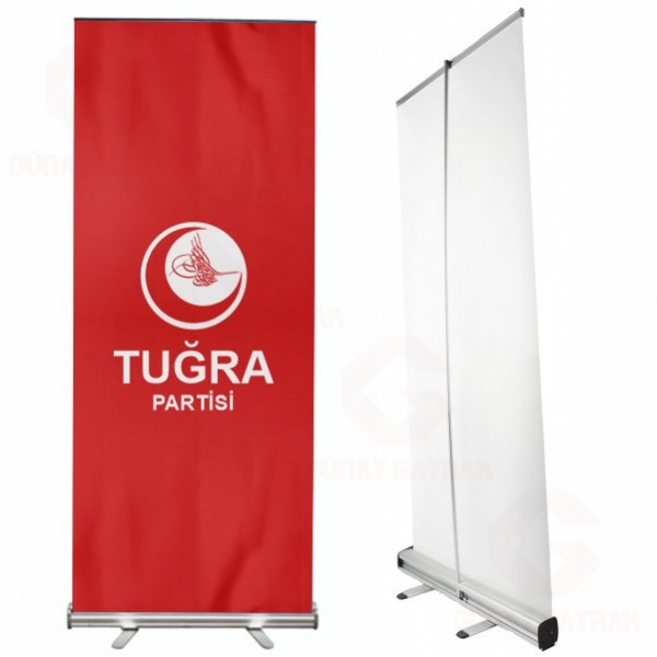 Krmz Tura Partisi Roll Up Banner