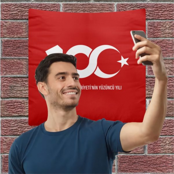 Krmz Trkiye Cumhuryetinin 100.Yl Selfie ekim Manzaralar