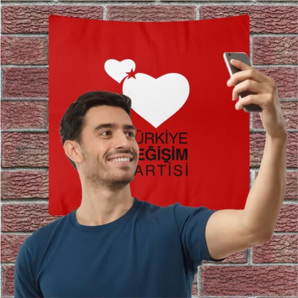 K�rm�z� T�rkiye De�i�im Partisi Selfie �ekim Manzaralar�
