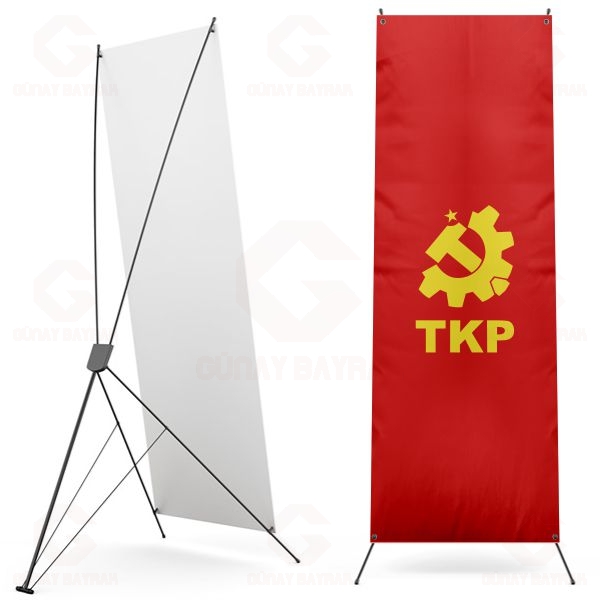 K�rm�z� T�rkiye Kom�nist Partisi Dijital Bask� X Banner