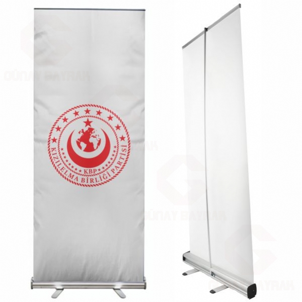 Kzlelma Birlii Partisi Roll Up Banner