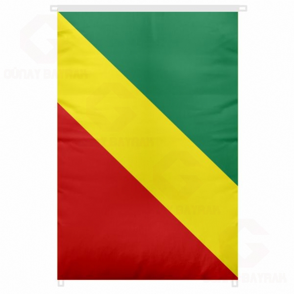 Kongo Cumhuriyeti Bina Boyu Byk Bayrak