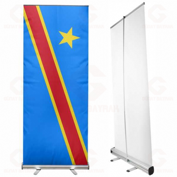 Kongo Demokratik Cumhuriyeti Roll Up Banner