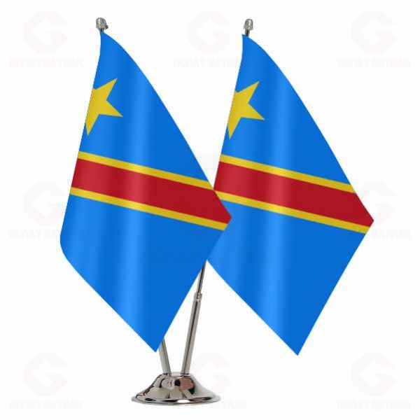 Kongo Demokratik Cumhuriyeti ikili Masa Bayra��