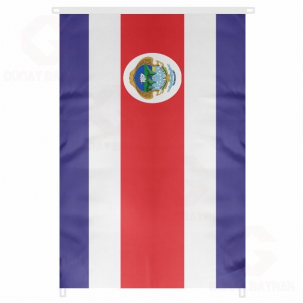 Kosta Rika Bina Boyu Byk Bayrak