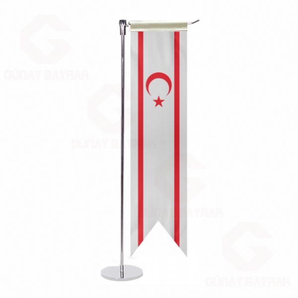 Kuzey K�br�s T�rk Cumhuriyeti L Masa Bayra��