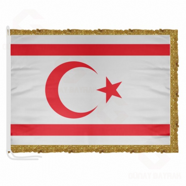 Kuzey K�br�s T�rk Cumhuriyeti Saten Makam Bayra��