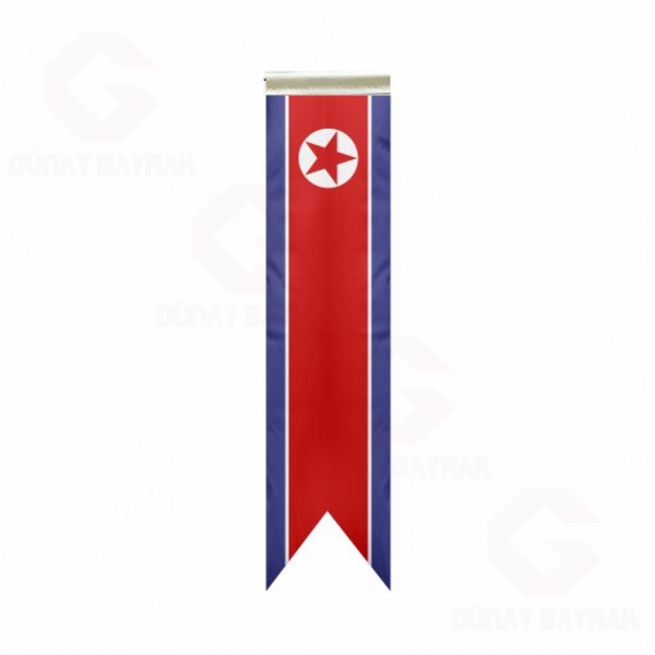 Kuzey Kore L Masa Bayraklar