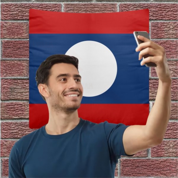 Laos Selfie ekim Manzaralar