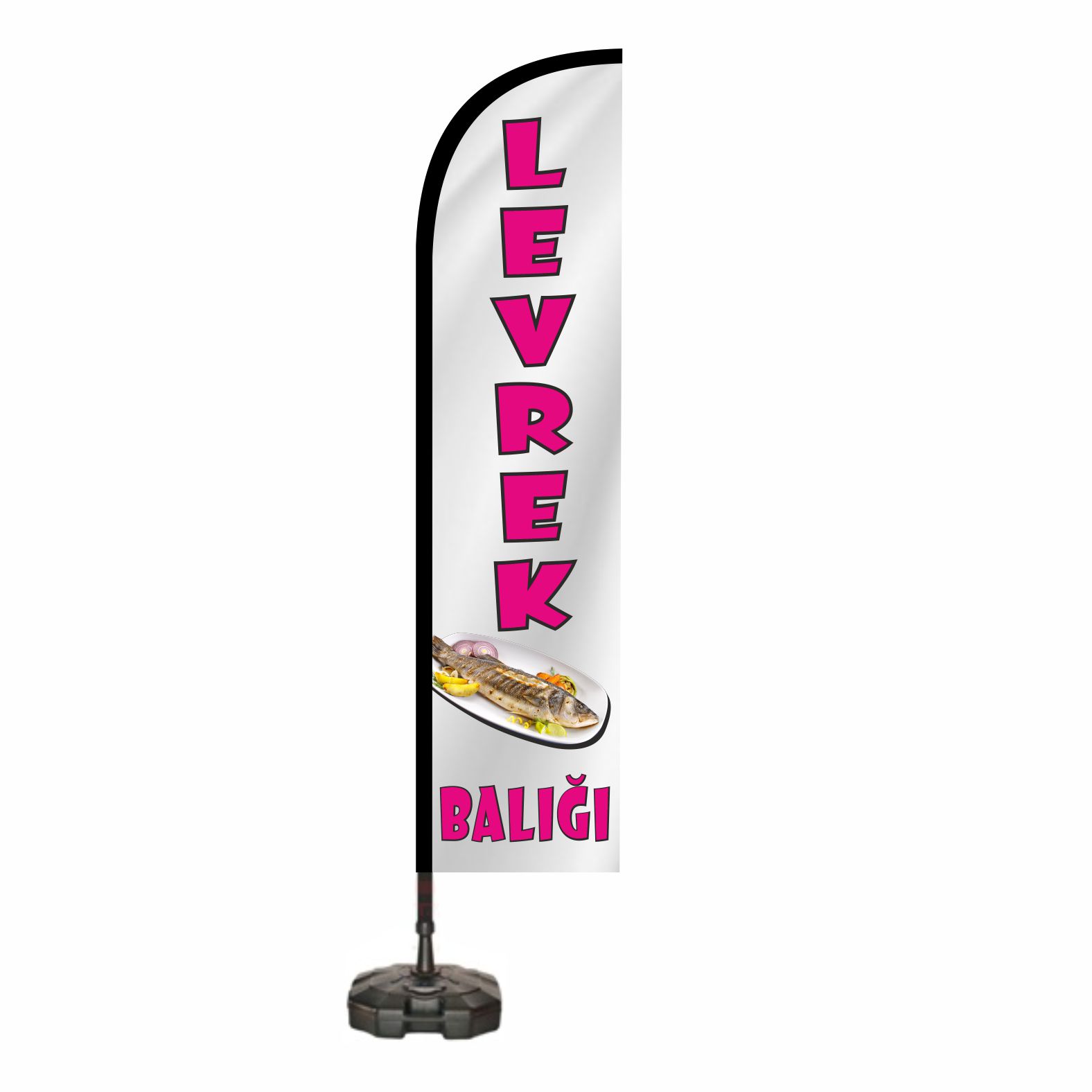 Levrek Bal��� Plaj Bayraklar�