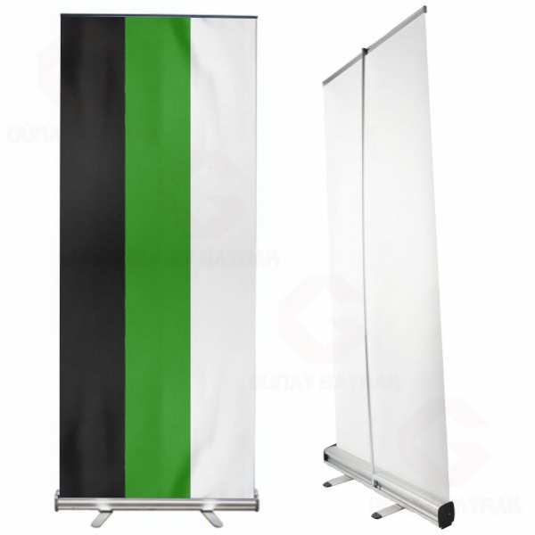 Lgbt Neutrois Roll Up Banner