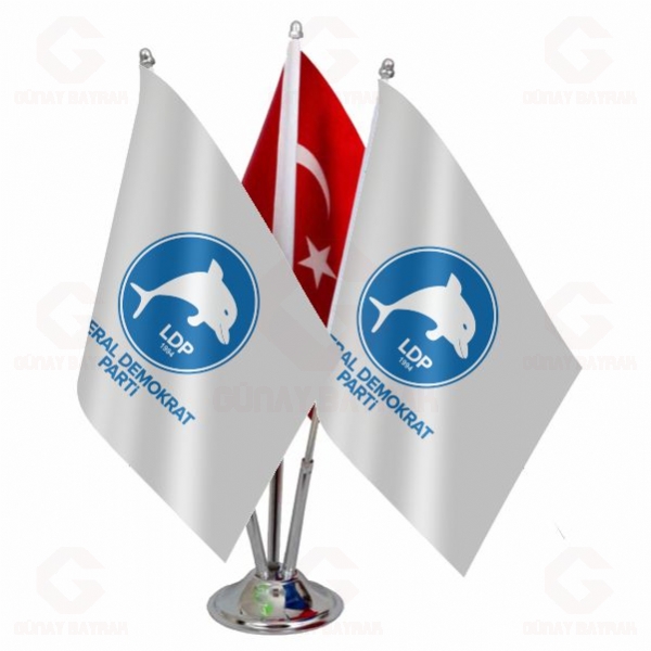 Liberal Demokrat Parti ��l� Masa Bayra��