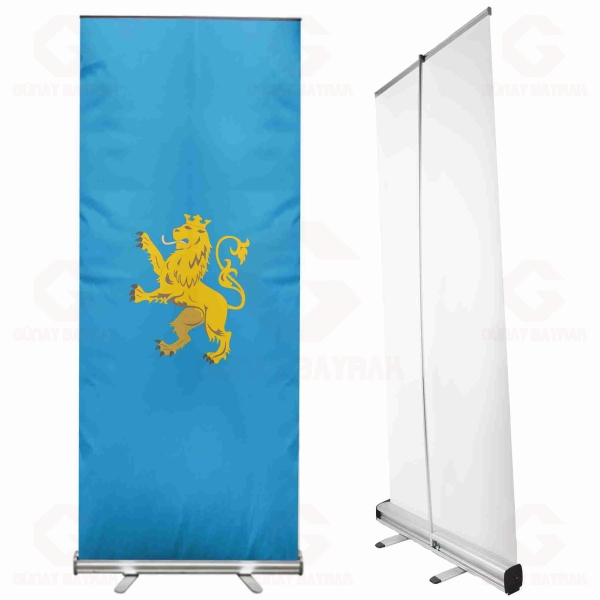 Lviv Oblast Roll Up Banner
