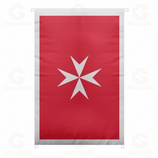 Malta Denizi Bina Boyu B�y�k Bayrak