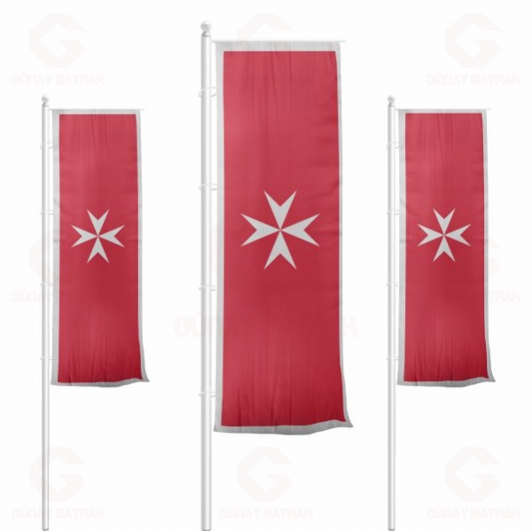 Malta Denizi Dikey �ekilen Bayraklar