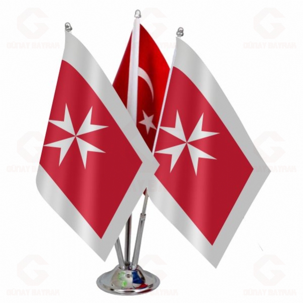 Malta Denizi ��l� Masa Bayra��