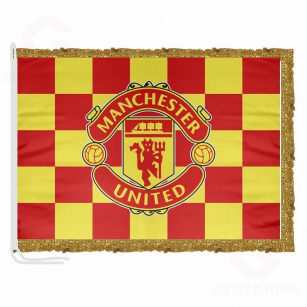 Manchester United Football Club Saten Makam Bayra��