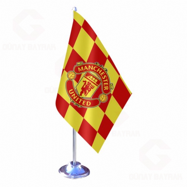 Manchester United Football Club Tekli Masa Bayra��