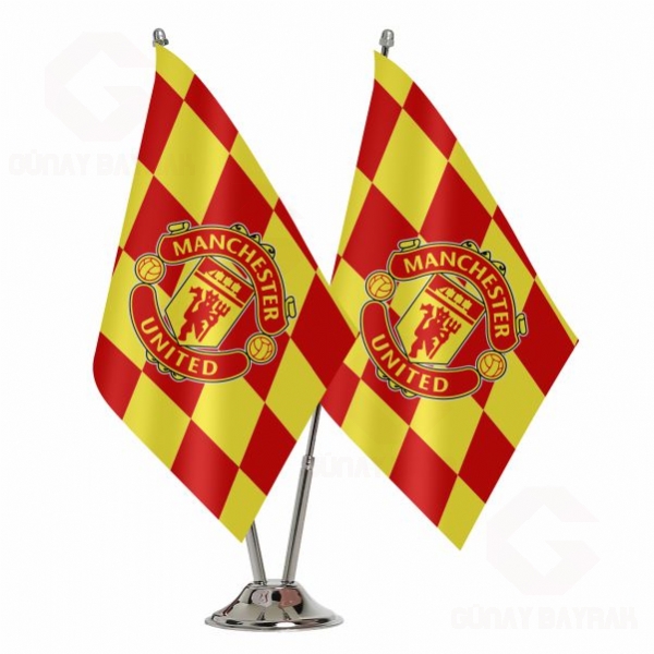 Manchester United Football Club ikili Masa Bayra��