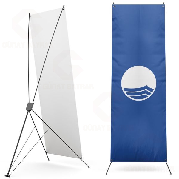 Mavi Deniz Dijital Bask X Banner