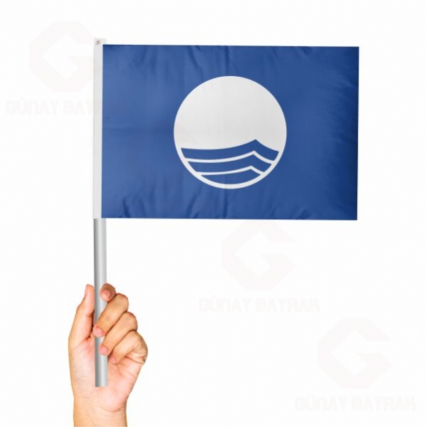 Mavi Deniz Sopal Bayrak