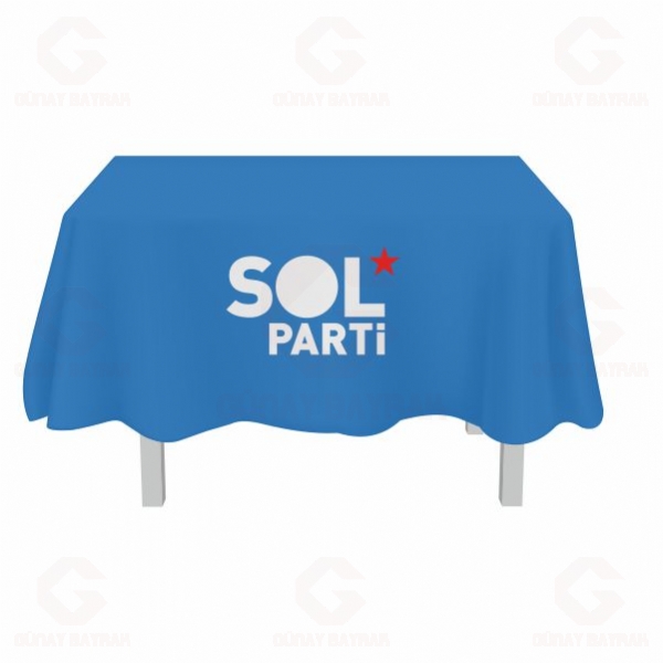 Mavi Sol Parti Masa �rt�s� Modelleri