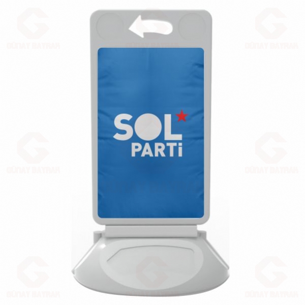 Mavi Sol Parti Plastik Reklam Dubas�